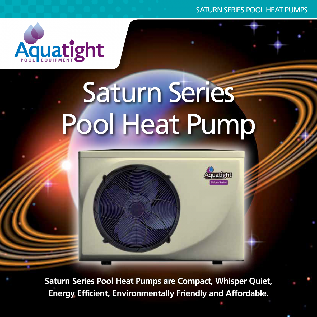 Saturn Series Pool Heat Pump
